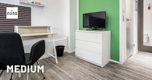 1 Schlafzimmer, Allergikerbettwaren, Select-Comfort-Betten, Schreibtisch