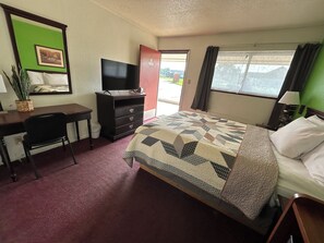 Desk, iron/ironing board, free WiFi, bed sheets