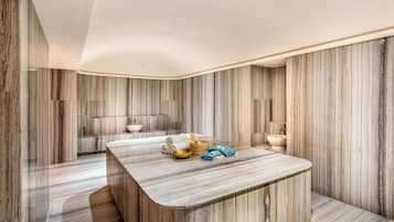 Couples treatment room(s), sauna, steam room, Turkish bath/hammam