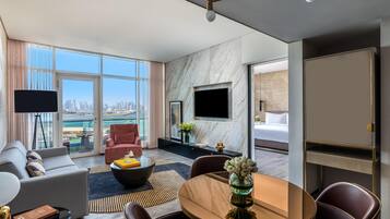 Literie de qualité supérieure, mini-bar avec articles gratuits