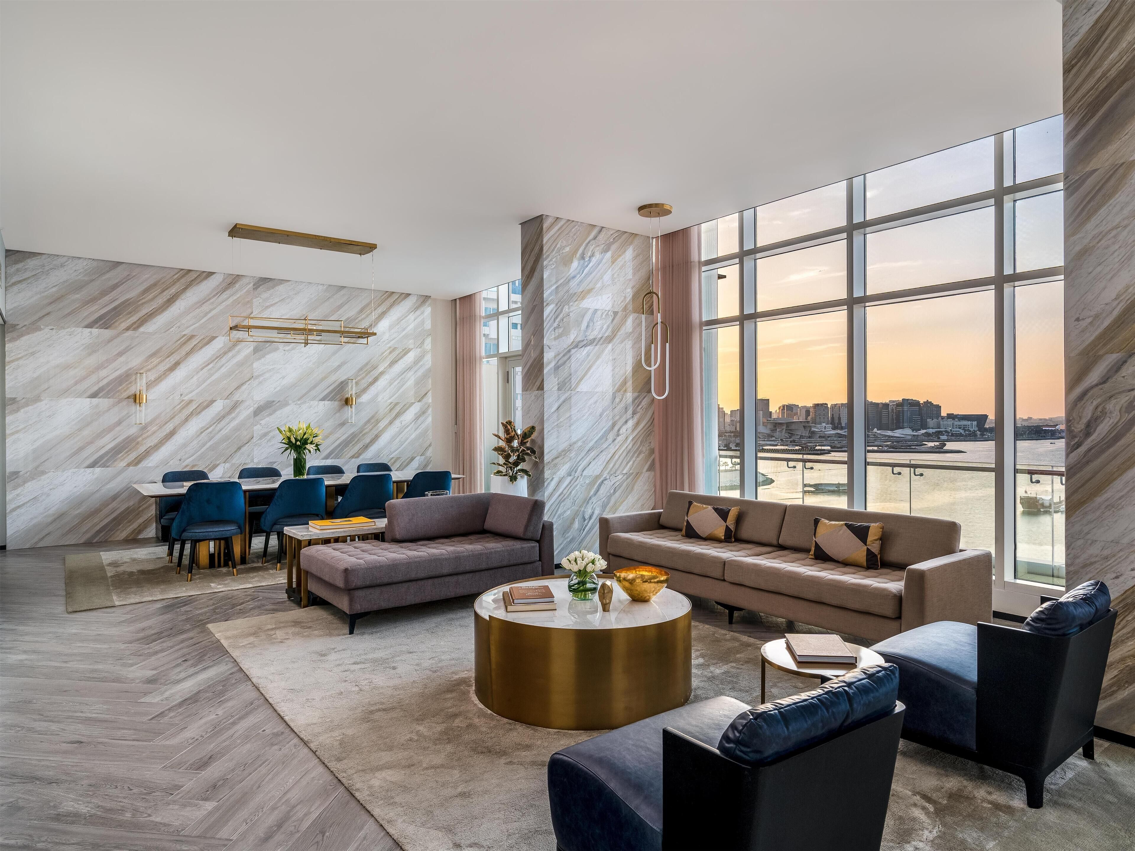 Hochwertige Bettwaren, Minibar (mit einigen kostenlosen Artikeln)