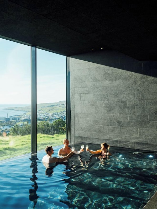 Indoor/outdoor pool
