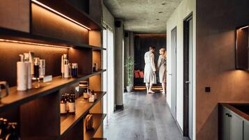 Behandlungsräume für Paare, Körperbehandlungen, Aromatherapie