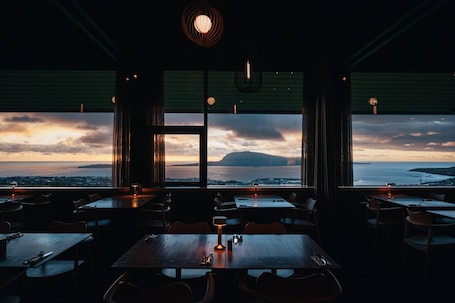 Café da manhã com buffet todos os dias (DKK 225 por pessoa)