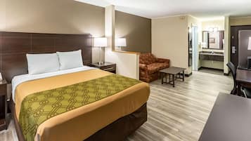 Strykejern/-brett, ekstrasenger (mot et tillegg) og wi-fi (inkludert)