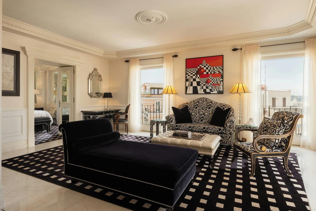 Presidential Suite (Trinità dei Monti) | Premium bedding, minibar, in-room safe, blackout drapes