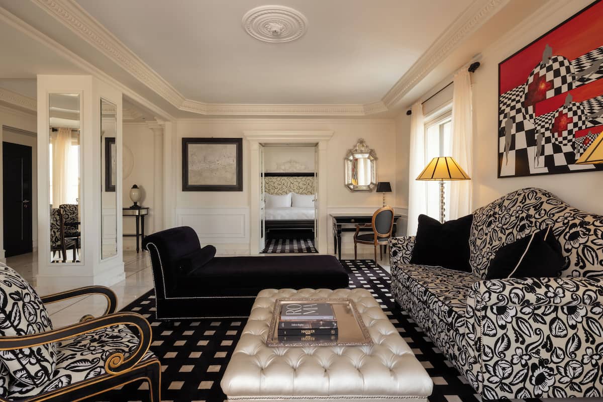 Presidential Suite (Trinità dei Monti) | Premium bedding, minibar, in-room safe, blackout drapes