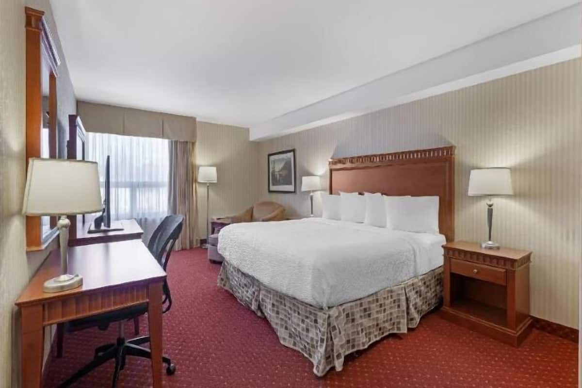 Ropa de cama de alta calidad, camas con pillow-top y escritorio