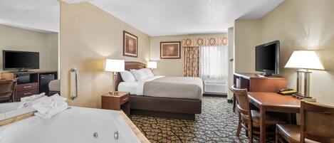 Desk, blackout curtains, iron/ironing board, free cots/infant beds