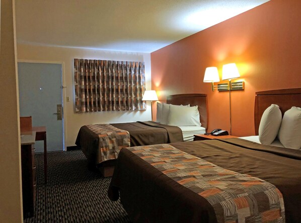 Iron/ironing board, free WiFi, bed sheets, alarm clocks