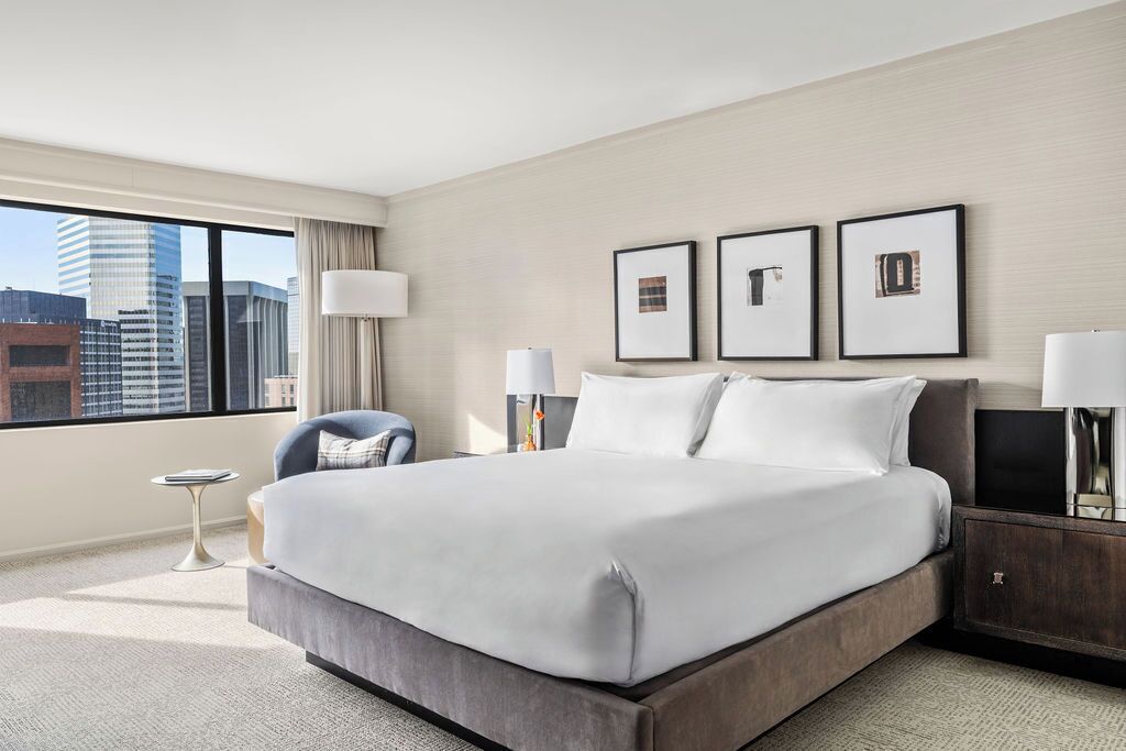 Room, 1 King Bed (High Floor) | Premium bedding, down comforters, pillowtop beds, in-room safe