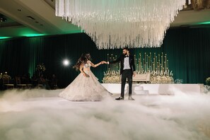 Indoor wedding