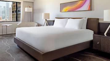 Premium bedding, down duvets, pillow-top beds, in-room safe