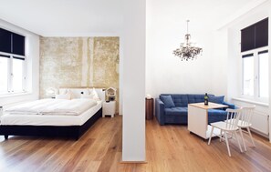 Habitación Grand (Independent) | Ropa de cama hipoalergénica, minibar, caja fuerte