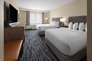 Room, 2 Double Beds, Non Smoking | Premium bedding, Select Comfort beds, desk, laptop workspace - Penn Harris Hotel Harrisburg, Trademark by Wyndham (Camp Hill)