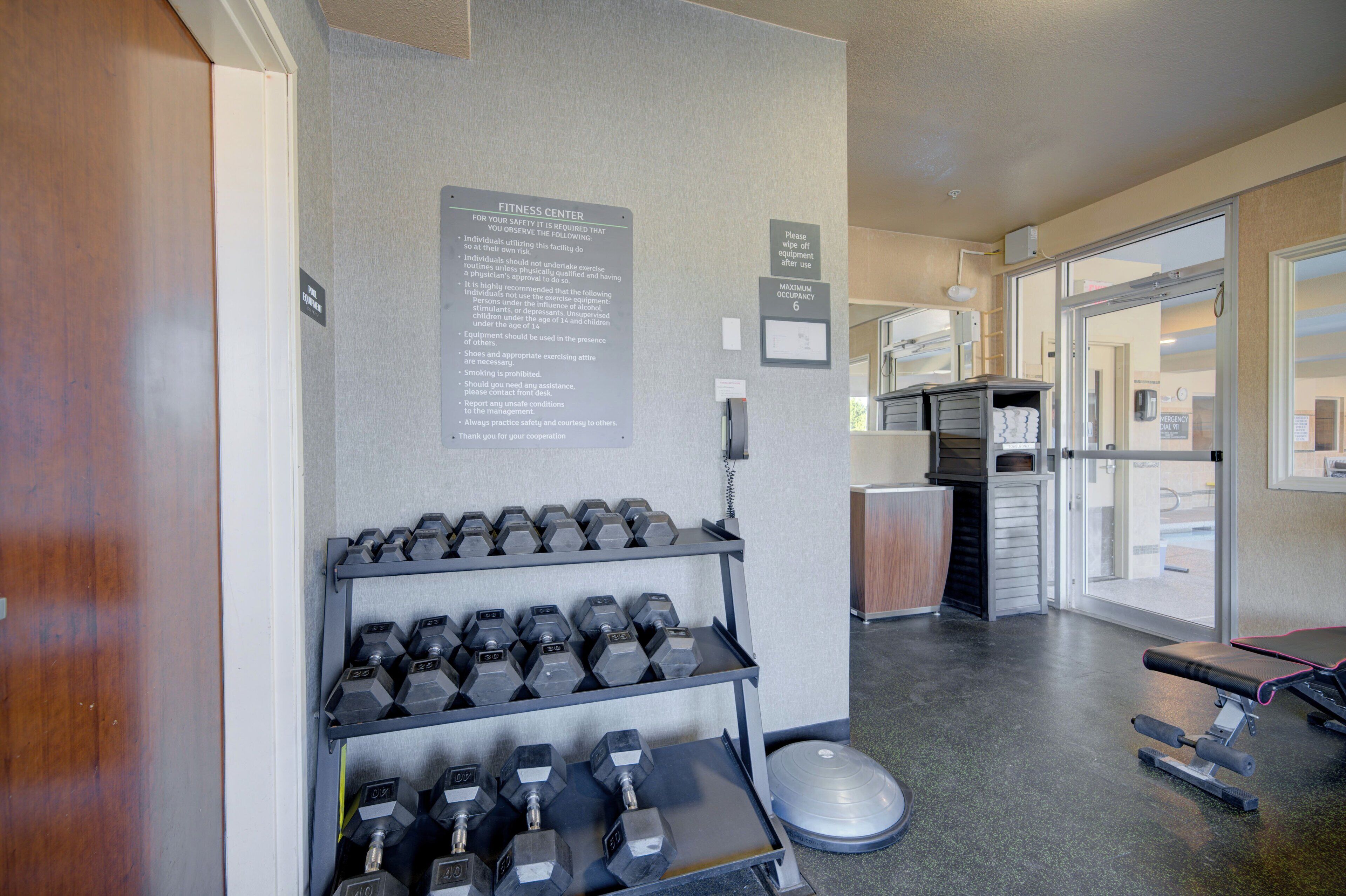 fitness facility