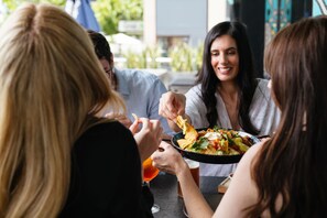 2 Restaurants, Frühstück