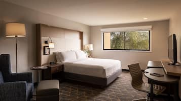 Desk, blackout drapes, iron/ironing board, free WiFi