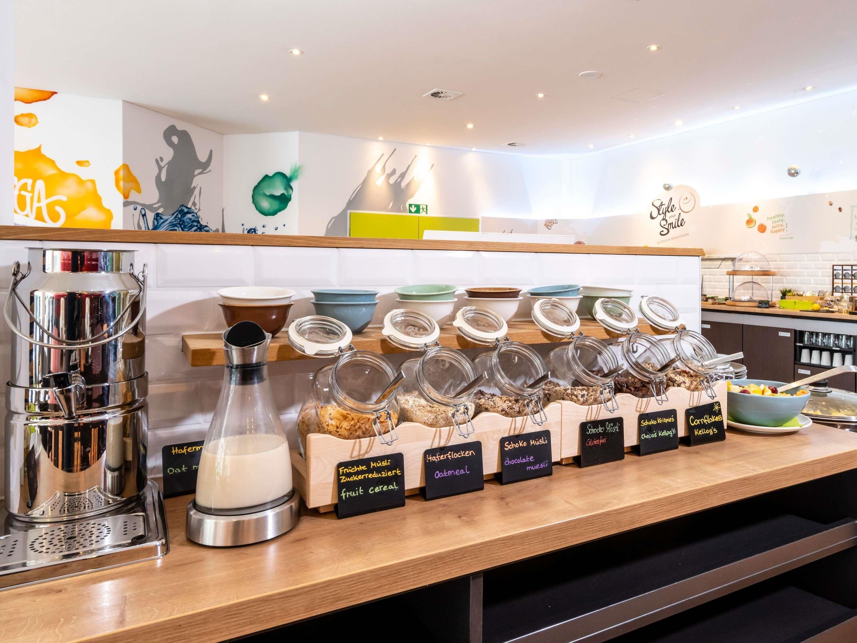 daily buffet breakfast (eur 18 per person)