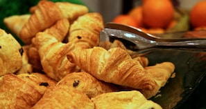 Daily buffet breakfast (EUR 12 per person)