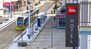 Experience the convenience of easy tram access at this modern hotel, situated in a well-connected urban area.