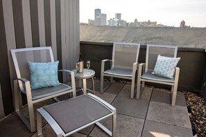 Deluxe Suite, 1 King Bed, City View | View from room - The Strathallan Rochester Hotel & Spa - DoubleTree by Hilton (Rochester)