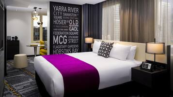 Minibar, in-room safe, blackout curtains, soundproofing