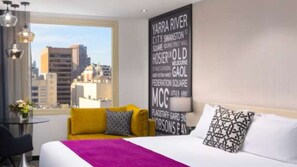 Quarto superior, 1 cama King (High Floor) | Vista para a cidade
