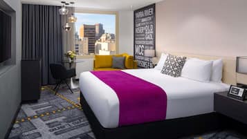 Minibar, in-room safe, laptop workspace, blackout curtains