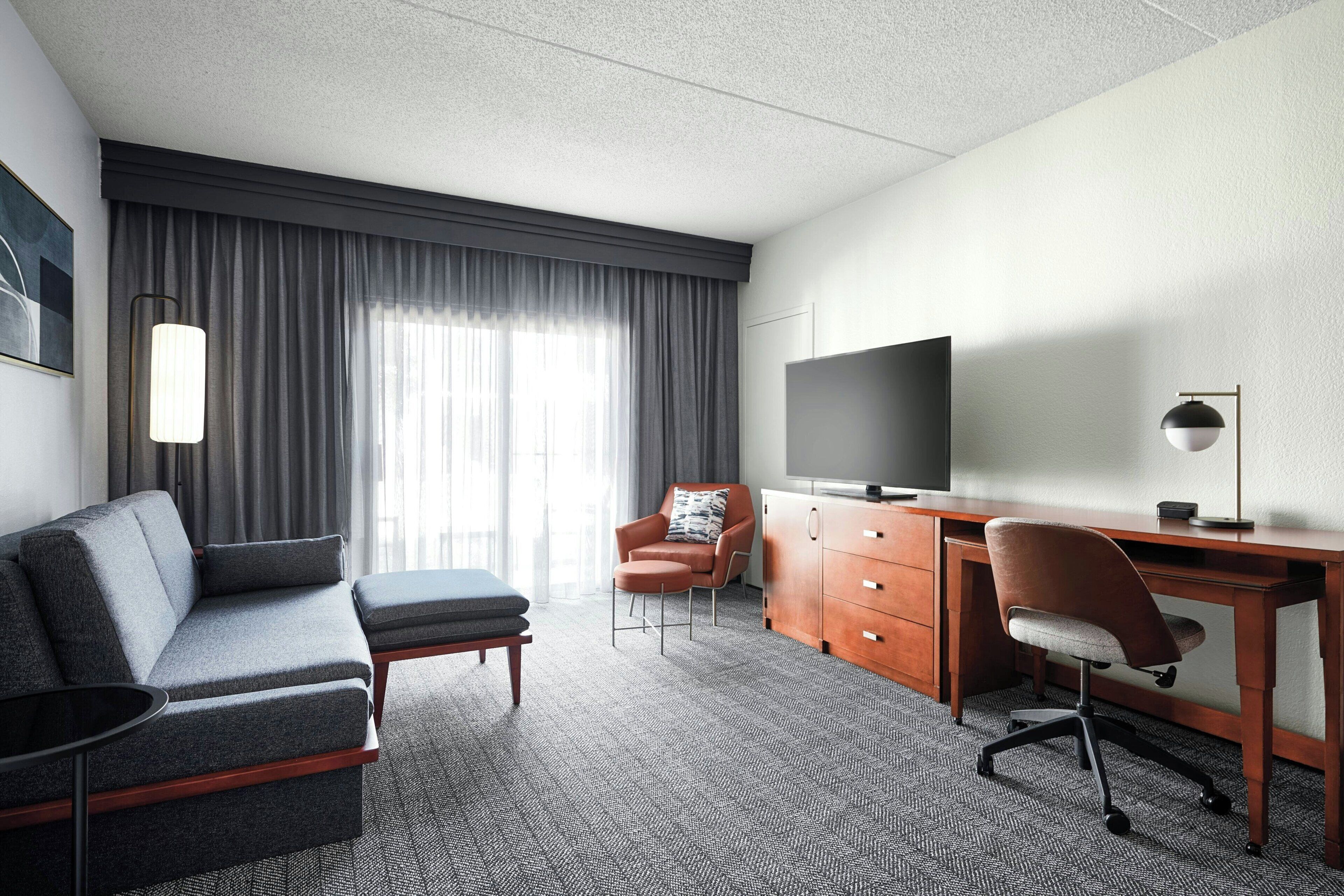 37-inch flat-screen tv with satellite channels, tv, pay films