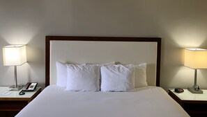 Standard Room, 1 King Bed, Non Smoking | In-room safe, desk, laptop workspace, blackout curtains