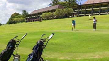 Enjoy golfing on the well-maintained fairway with access to a clubhouse offering a range of amenities.