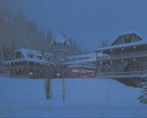 Front of property – evening/night
