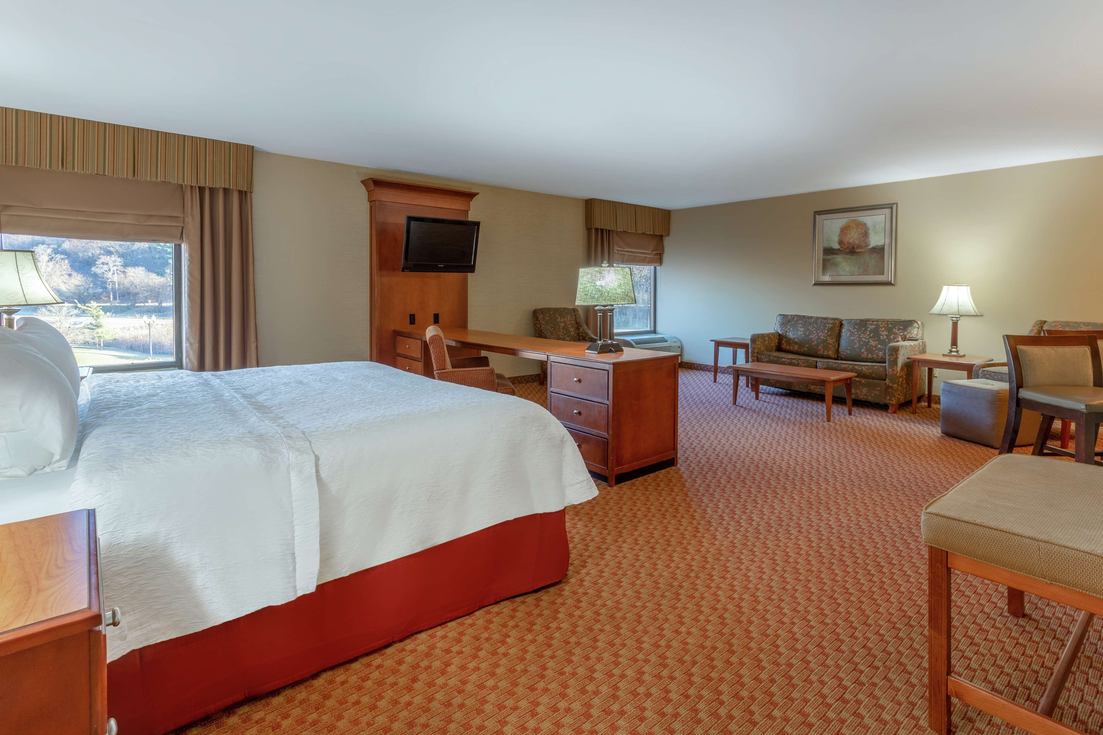 suite, 1 king bed, non smoking | desk, laptop workspace, iron/ironing board, free cots/infant beds