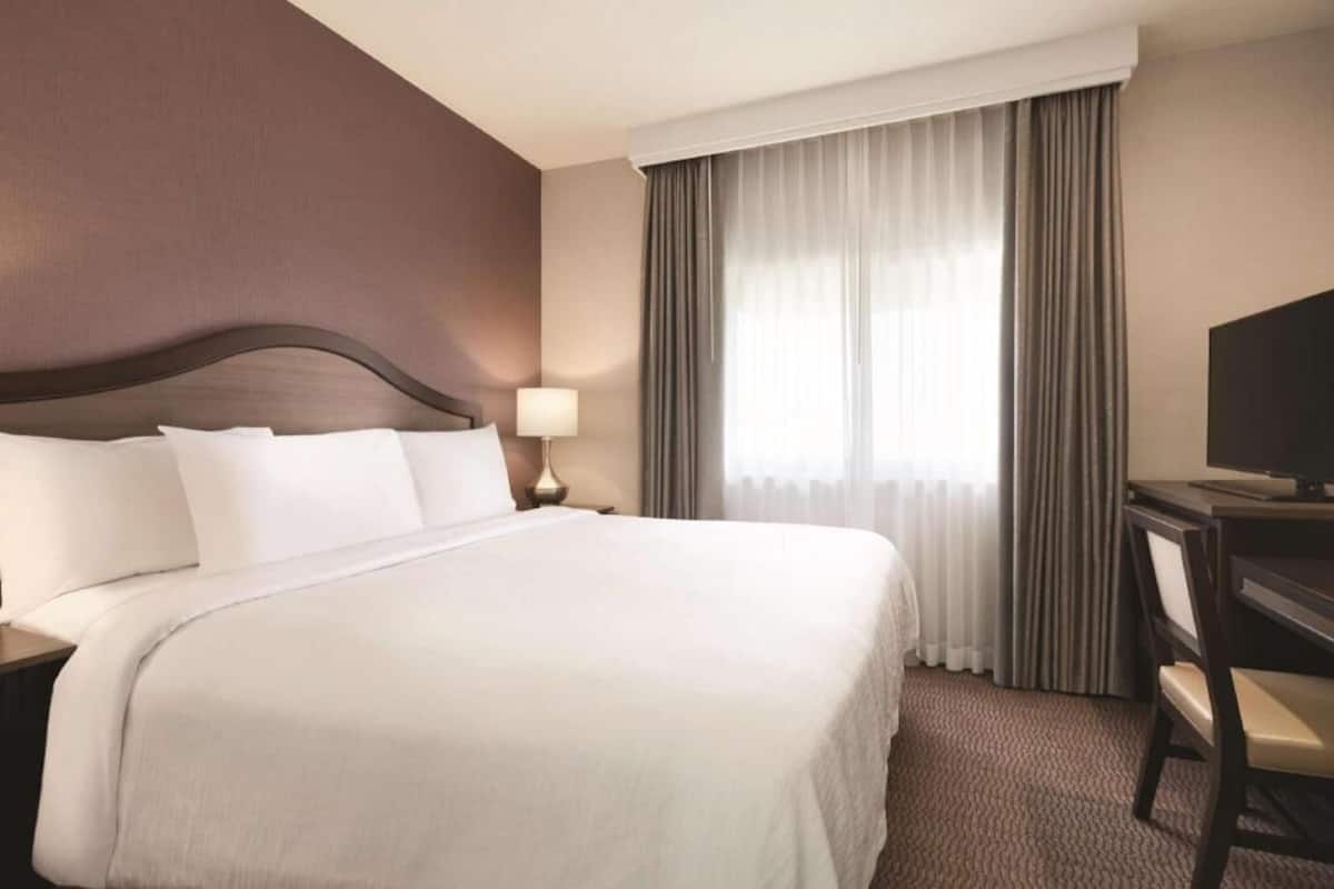 1 habitación y ropa de cama de alta calidad