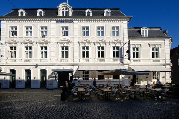 Façade de l’hébergement