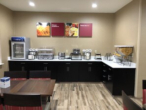 Free daily full breakfast 