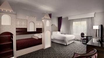 Premium bedding, pillowtop beds, in-room safe, desk