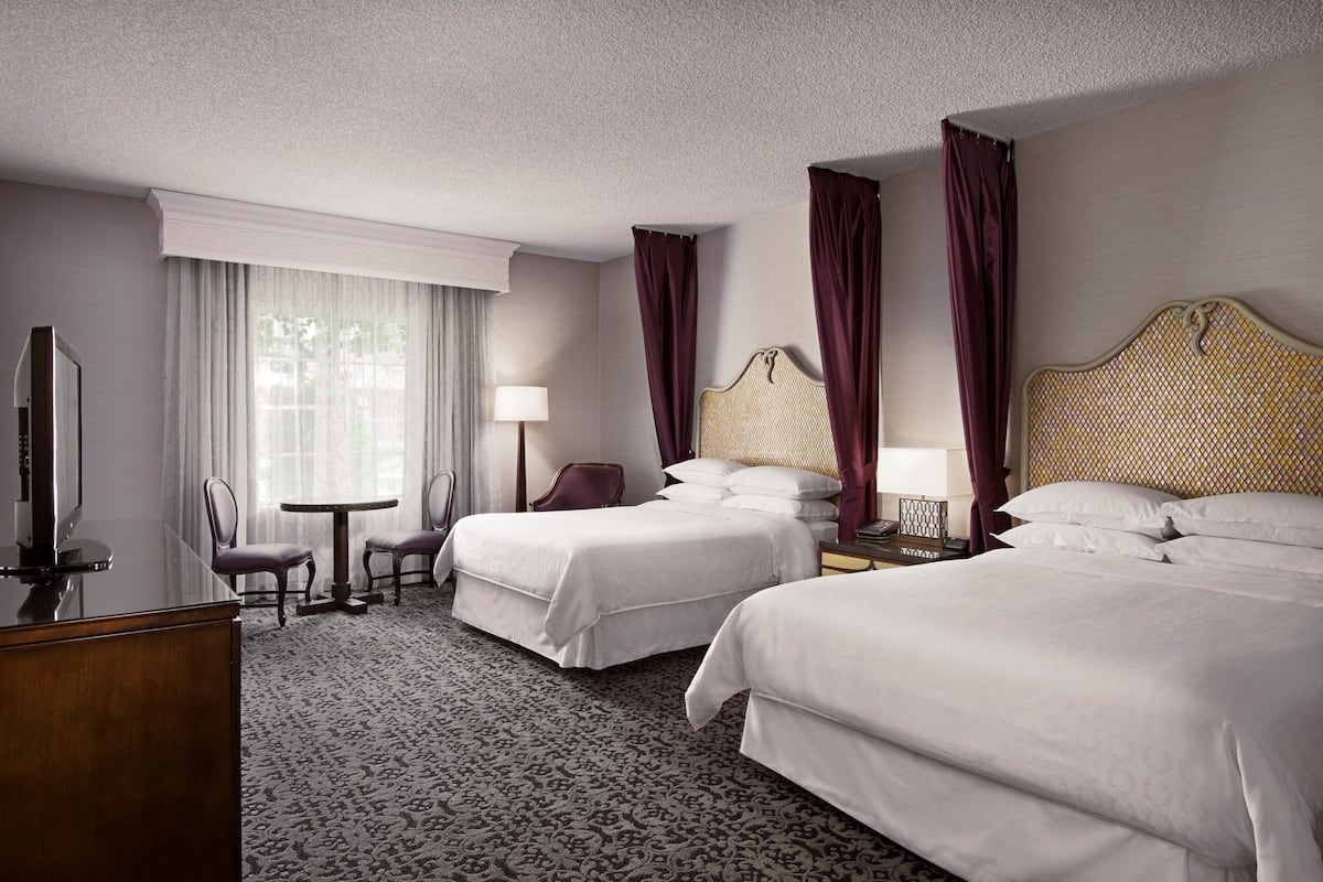 Premium bedding, pillow-top beds, in-room safe, desk