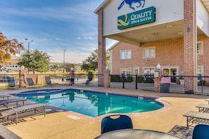 Seasonal outdoor pool