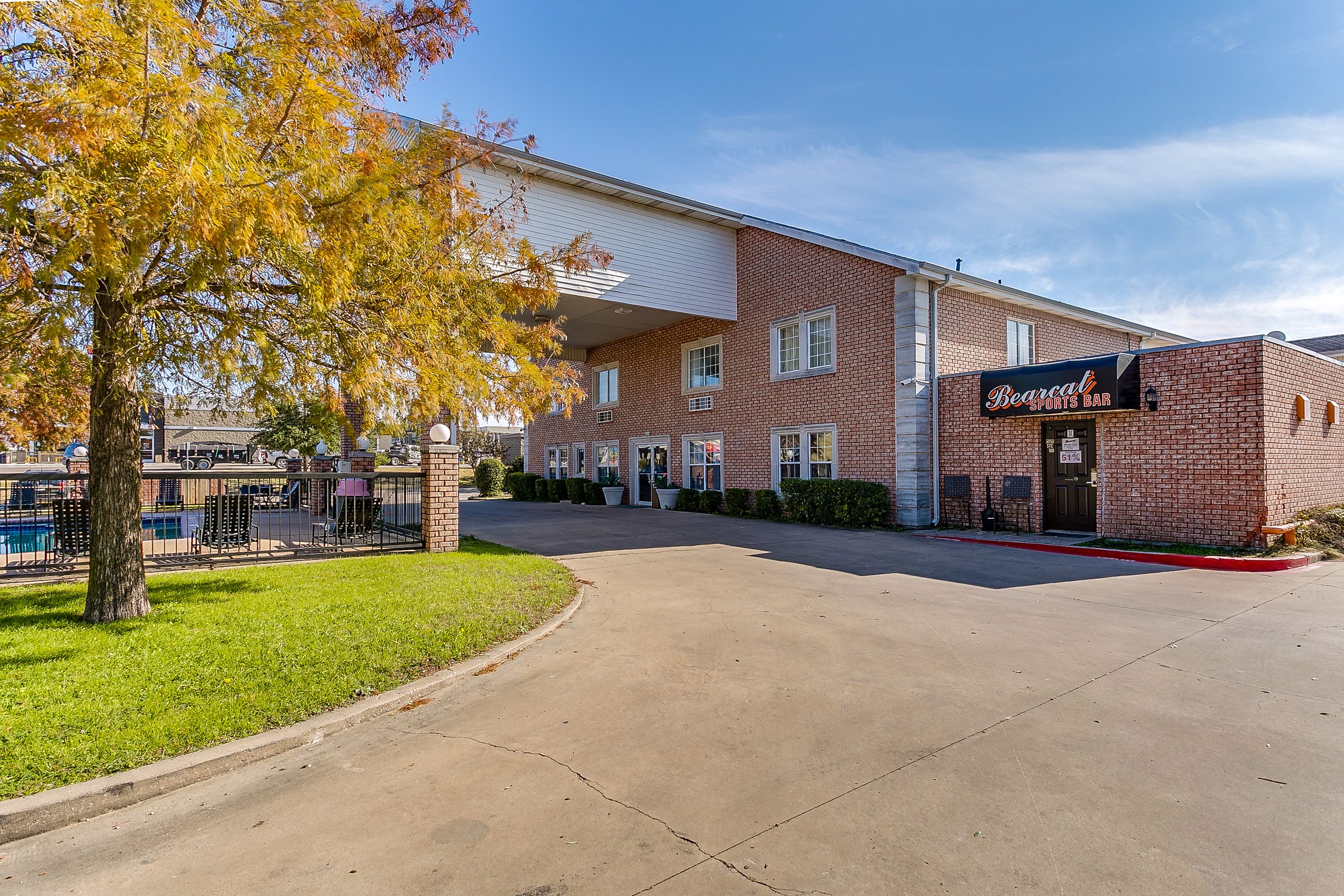 Façade de l’hébergement