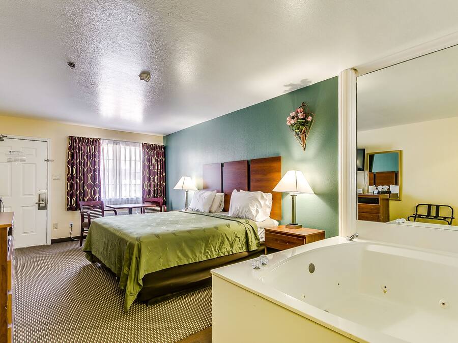 Down duvets, individually furnished, desk, blackout curtains