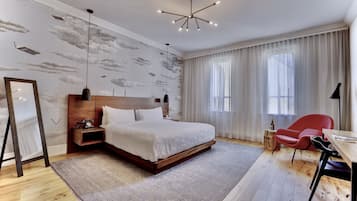 Room, 1 King Bed | Premium bedding, down comforters, pillowtop beds, in-room safe