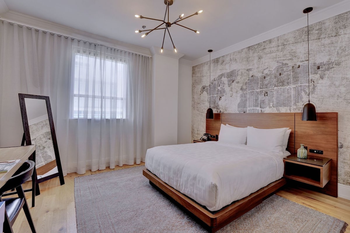 Premium bedding, down comforters, pillowtop beds, in-room safe