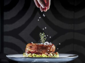 Breakfast, lunch, dinner served; French cuisine, al fresco dining 
