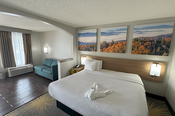 Standard Room, 1 King Bed, Accessible | Desk, iron/ironing board, free cribs/infant beds, rollaway beds