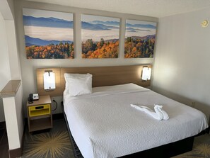 Standard Room, 1 King Bed, Accessible | Desk, iron/ironing board, free cribs/infant beds, rollaway beds