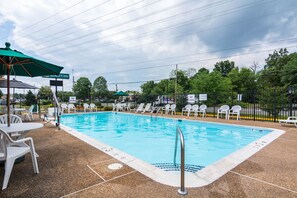 Seasonal outdoor pool