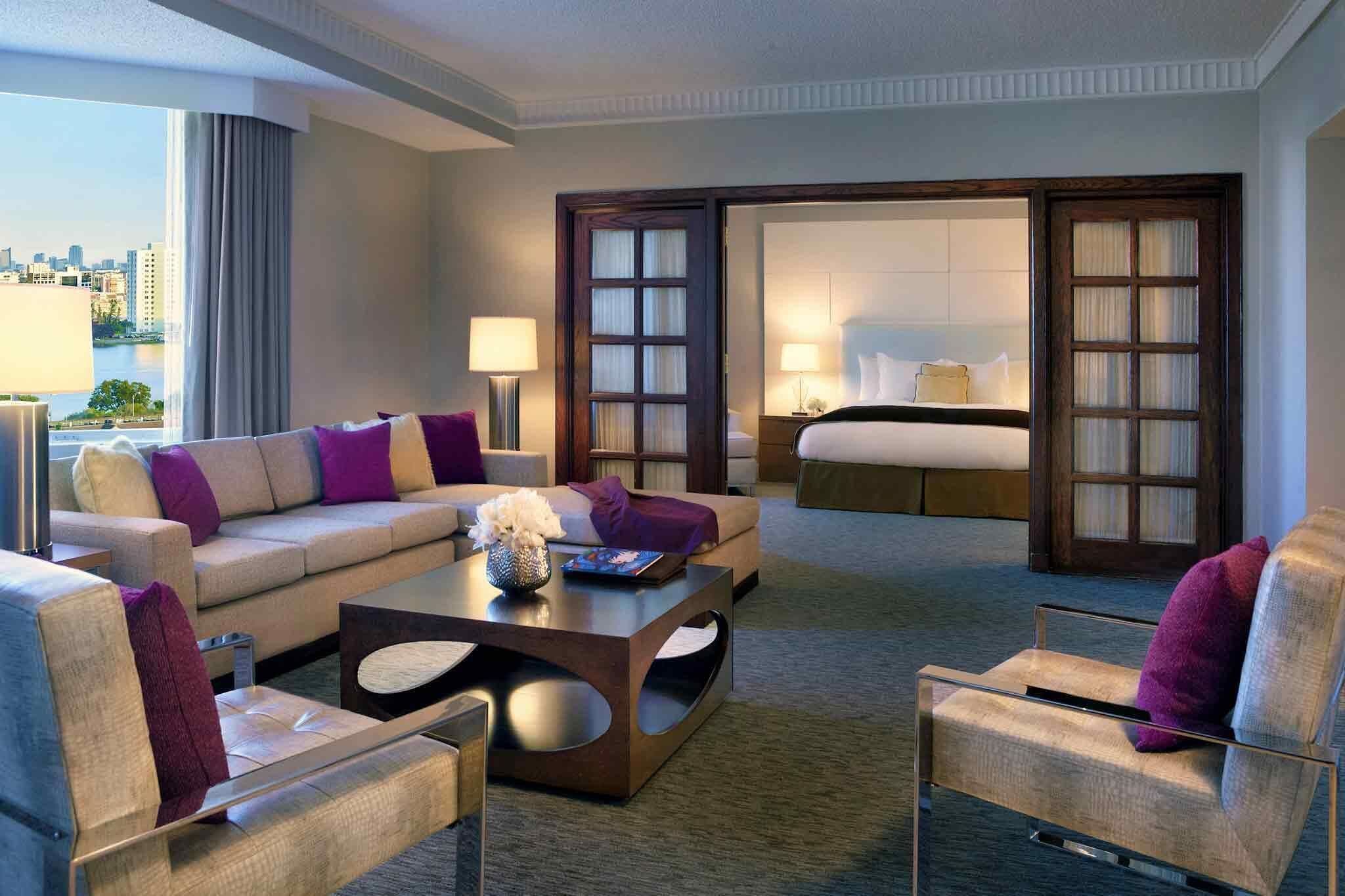 Premium bedding, pillowtop beds, in-room safe, desk