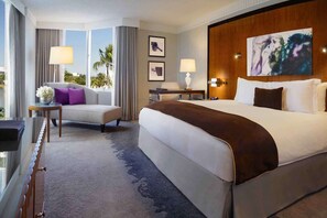 Premium bedding, pillow-top beds, in-room safe, desk